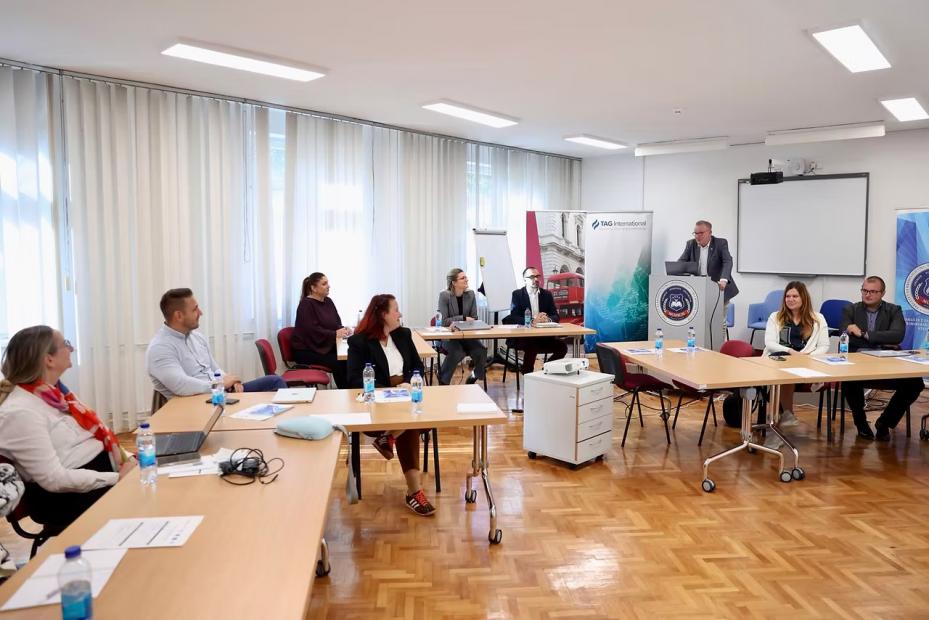 Na Fakultetu za kriminalistiku, kriminologiju i sigurnosne studije UNSA održan „DRAVONIA“ Cyber Security Trainthe Trainer Workshop