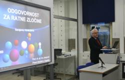 Prof. dr. Ivo Josipović održao predavanje na Fakultetu za kriminalistiku, kriminologiju i sigurnosne studije Univerziteta u Sarajevu