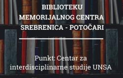 Obavještenje o akciji prikupljanja knjiga za biblioteku Memorijalnog centra u Potočarima