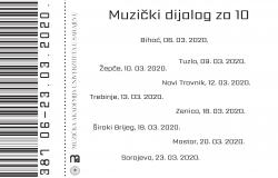 Koncertna sezona i Centar za muzičku edukaciju Muzičke akademije Univerziteta u Sarajevu sa ponosom najavljuju početak realizacije projekta „Muzički dijalog za 10”