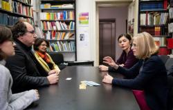 Austrijsku biblioteku u Nacionalnoj i univerzitetskoj biblioteci BiH posjetila ambasadorica Republike Austrije u BiH