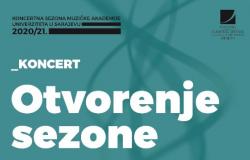 Muzička akademija Univerziteta u Sarajevu najavljuje Koncertnu sezonu 2020/2021.