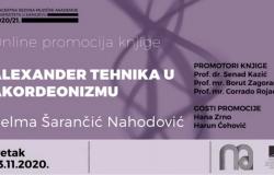 Održana promocija knjige „Alexander tehnika u akordeonizmu“ prof. dr. Belme Šarančić
