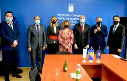 Ministrica Husić-Mehmedović i rektor Škrijelj posjetili Fakultet za upravu, Fakultet sporta i tjelesnog odgoja i Fakultet za kriminalistiku, kriminologiju i sigurnosne studije