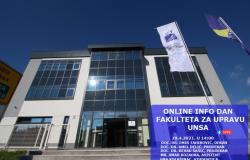 Održan online info dan Fakulteta za upravu UNSA i predstavljanje Karijernog centra