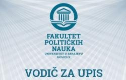 Vodič za upis na Fakultet političkih nauka Univerziteta u Sarajevu