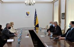Član Predsjedništva Bosne i Hercegovine Šefik Džaferović primio delegaciju Nacionalne i univerzitetske biblioteke Bosne i Hercegovine