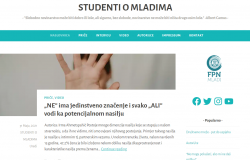 Blog „Studenti o mladima“: Praktičan rad studenata komunikologije Fakulteta političkih nauka UNSA