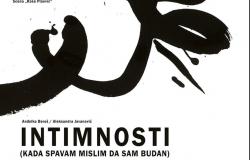 Alumni ASU UNSA glumac Filip Radovanović u predstavi „Intimnosti“ u Narodnom pozorištu Beograd