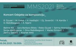 Večeras koncert Odsjeka za kompoziciju Muzičke akademije UNSA 