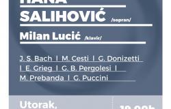 Solistički koncert sopranistice Hane Salihović 