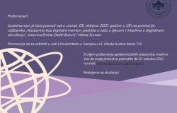 Promocija udžbenika "Nastavnici kao digitalni mentori: podrška u radu s djecom o mladima u digitalnom okruženju"