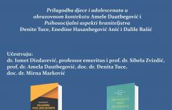 Predstavljanje knjiga "Prilagodba djece i adolescenata u obrazovnom kontekstu" i "Psihosocijalni aspekti hraniteljstva"