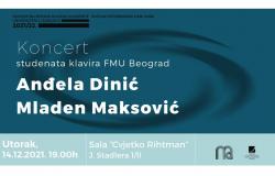 Koncert studenata klavira Fakulteta muzičke umetnosti u Beogradu