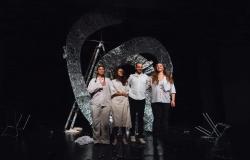 Predstava "Psihoza u 4.48" na Festivalu studentskog pozorišta