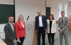 U okviru Erasmus+ programa prorektor za međunarodnu saradnju Univerziteta Žilina posjetio Fakultet za saobraćaj i komunikacije UNSA