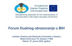 Forum Dualnog obrazovanja u BiH 
