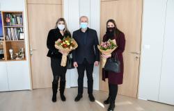 Načelnik Općine Novo Sarajevo ugostio dobitnice najviših priznanja Univerziteta u Sarajevu