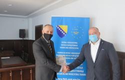 Posjeta dekana Fakulteta za kriminalistiku, kriminologiju i sigurnosne studije UNSA Centru za edukaciju sudija i tužilaca u Federaciji Bosne i Hercegovine