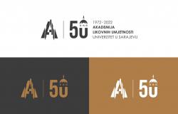 Vizualni identitet obilježavanja 50 godina postojanja Akademije likovnih umjetnosti Univerziteta u Sarajevu