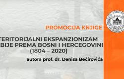 Promocija knjige „Teritorijalni ekspanzionizam Srbije prema Bosni i Hercegovini (1804-2020)“, autora prof. dr. Denisa Bećirovića, u Tuzli