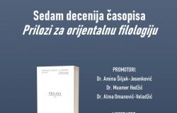 Promocija "Sedam decenija časopisa Prilozi za orijentalnu filologiju"