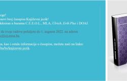 Institut za jezik UNSA: Priprema novog broja časopisa “Književni jezik”
