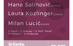 Koncert studentica Odsjeka za solo pjevanje Muzičke akademije UNSA