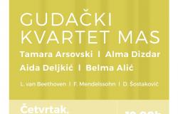 Koncert Gudačkog kvarteta MAS 