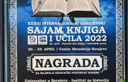 Izdanje Instituta za historiju UNSA proglašeno za “Najbolji izdavački poduhvat godine”