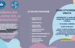 Dani otvorenih vrata Univerziteta u Sarajevu - Fakulteta zdravstvenih studija