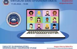 Dani otvorenih vrata Fakulteta za kriminalistiku, kriminologiju i sigurnosne studije UNSA