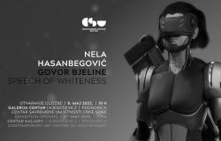 U Galeriji Centar - Centra savremene umjetnosti Crne Gore otvorena samostalna retrospektivna izložba "Govor bjeline" umjetnice i više asistentice Nele Hasanbegović