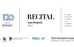 Recital pijaniste Ivana Perkovića u organizaciji HKD „Napredak“