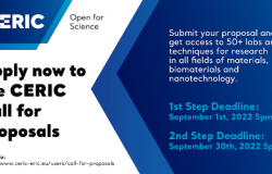 Poziv za dostavljanje prijedloga za saradnju, te za pristup analitičkoj infrastrukturi i laboratorijama podrške u CERIC-ERIC