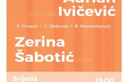 Violončelist Adrian Ivičević na Muzičkoj akademiji UNSA