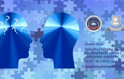 Zimska škola „Tehnike i taktike ispitivanja osumnjičenih osoba i saslušanja svjedoka“ 
