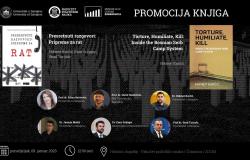 Promocija knjiga "Presretnuti razgovori: pripreme za rat” i “Torture, Humiliate, Kill: Inside the Bosnian Serb Camp System” 