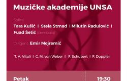 Koncert Orkestra Muzičke akademije UNSA