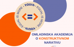 Javni poziv na Omladinsku akademiju o konstruktivnom narativu