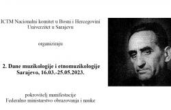 2. Dani muzikologije i etnomuzikologije 