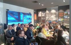 Studenti Fakultet političkih nauka UNSA na predavanju francuske doministrice vanjskih poslova Laurence Boone