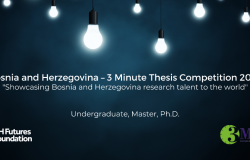 Takmičenje u trominutnom predstavljanju istraživačkih teza -  Three Minute Thesis Competition (3TM)