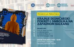 Promocija priručnika “Krajnje desničarski pokreti i simbolika na Zapadnom Balkanu” na Fakultetu političkih nauka UNSA
