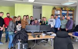 Studenti Mašinskog fakulteta UNSA, smjer Klimatizacija, grijanje i hlađenje, u posjeti firmi PolyPlan BH d.o.o