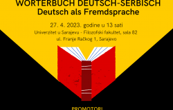 Promocija knjige | NEMAČKO-SRPSKI REČNIK Nemački kao strani jezik
