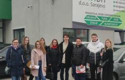 Studenti Mašinskog fakulteta UNSA, smjer Klimatizacija, grijanje i hlađenje, u posjeti firmi mihBH d.o.o. Sarajevo