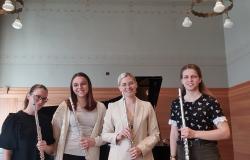 Winds of Central Europe | Viša ass. dr. Mirna Mlikota-Dizdarević i dvije studentice smjer Flauta, Tara Kušić i Stela Strand, boravile u Budimpešti