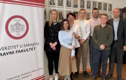 Pravni fakultet UNSA | Prijem za trenersko-studentski tim koji je učestvovao na međunarodnom takmičenju “Monroe E. Price Media Law Moot Court”
