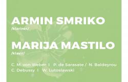 Klarinetist Armin Smriko i pijanistica Marija Mastilo nastupaju u sklopu programa Majskih muzičkih svečanosti